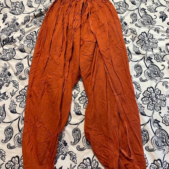isha mystical Pants - Vesti Rust Orange Pants